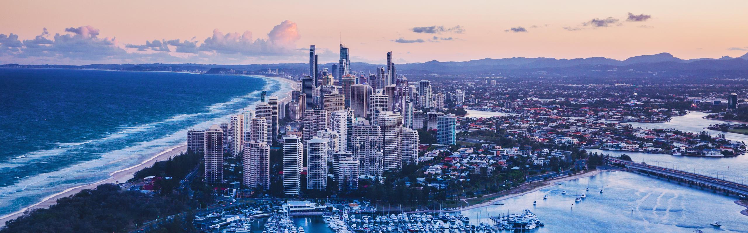 Gold Coast Broadwater aerial