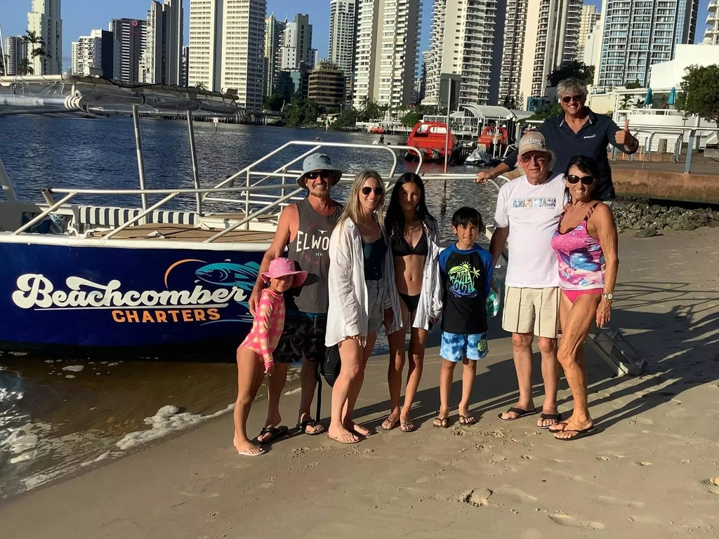 Beach pickup from central Surfers Paradise