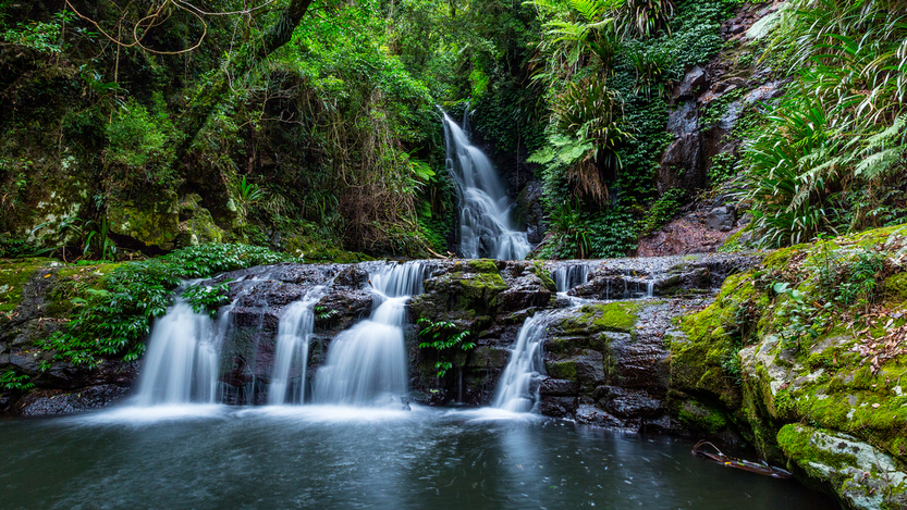 Elabana Falls in Lamington National Park