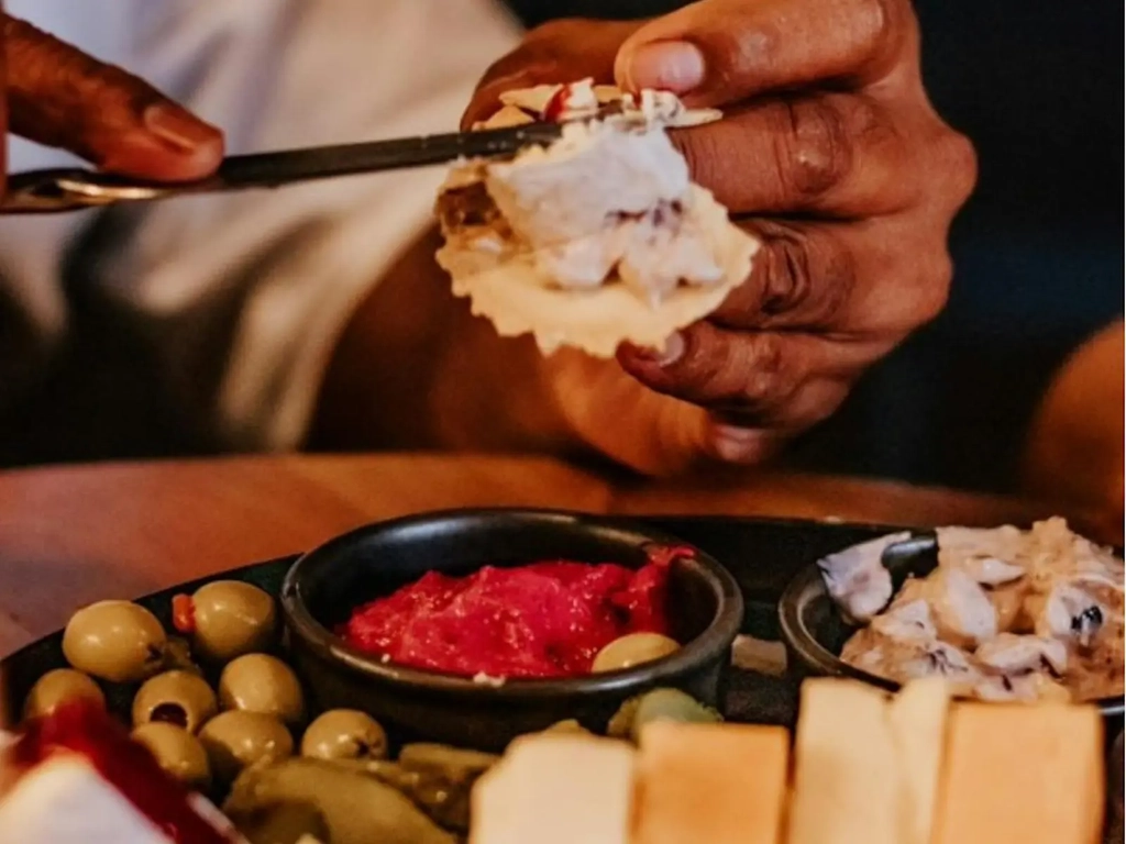 Person eating