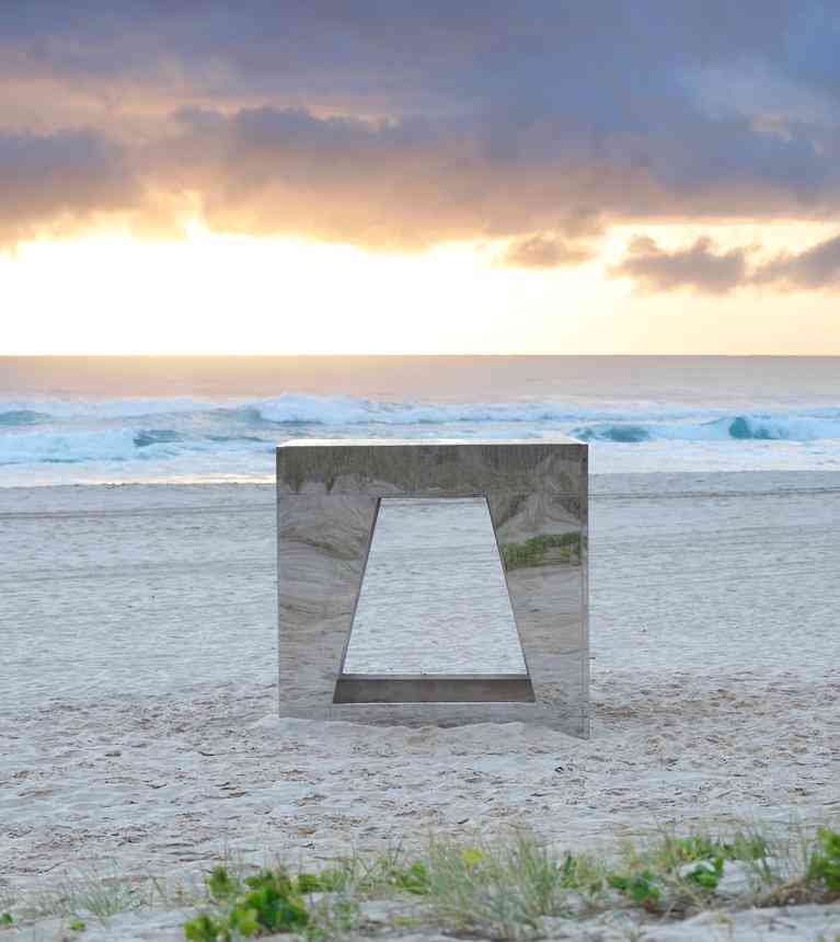 'You/Me/Sky/Sea' by Jasmine Mansbridge at Swell Sculpture Festival 2020