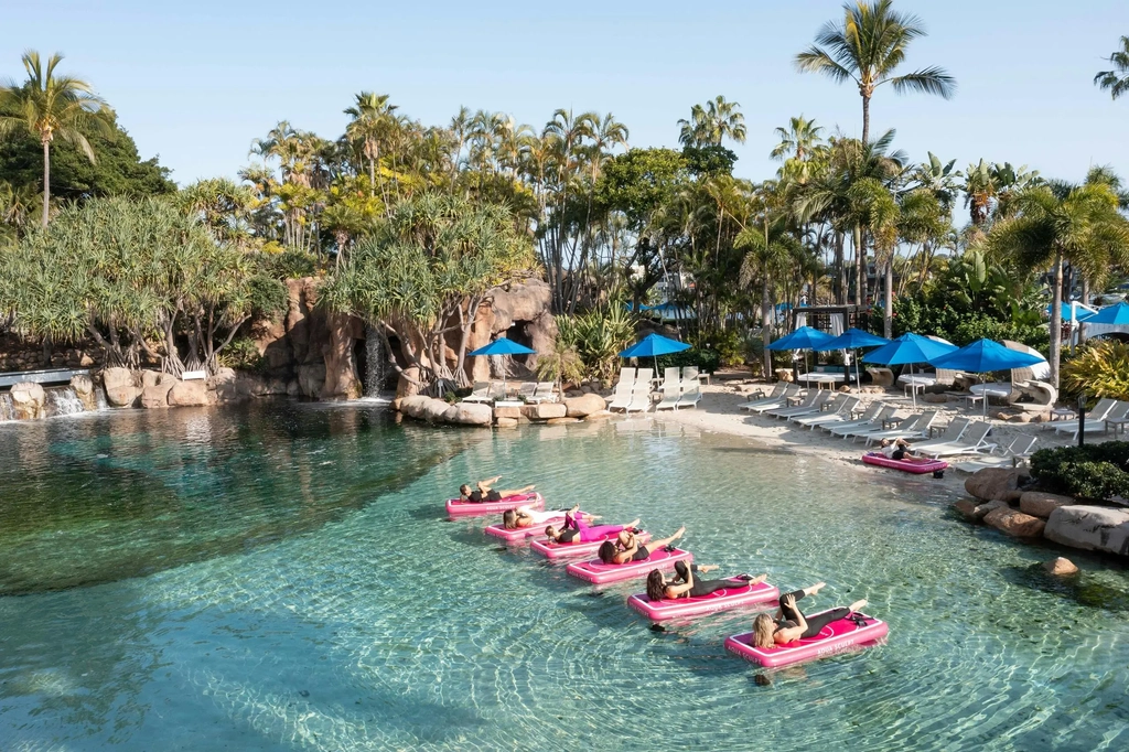 Aqua Sculpt Floating Pilates at JW Marriott Gold Coast Image 3