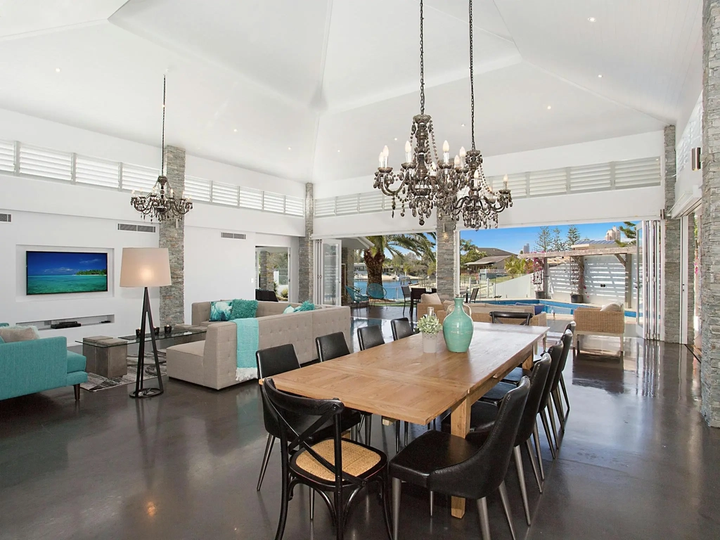 Coastal open plan living