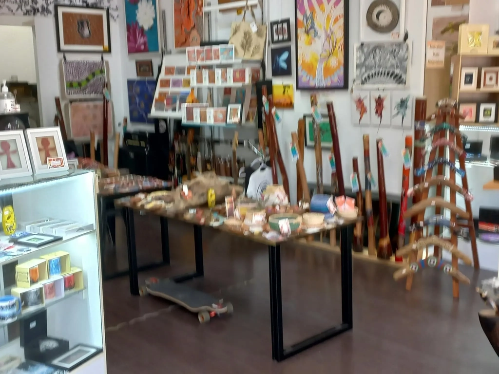 inside shop