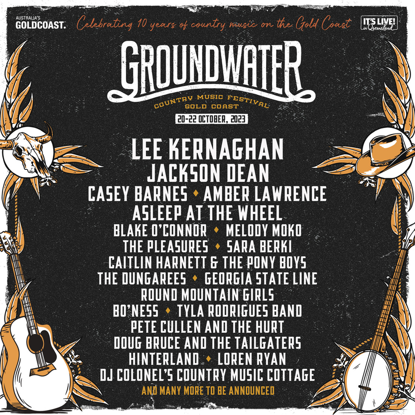 Groundwater Music Festival first lineup