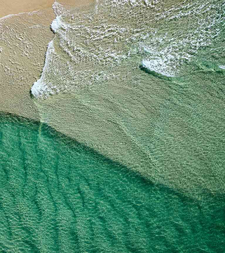 Beach aerial