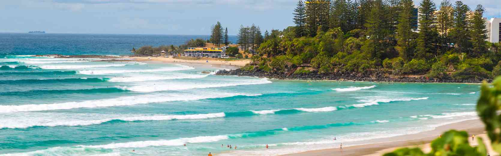 Rainbow bay aerial