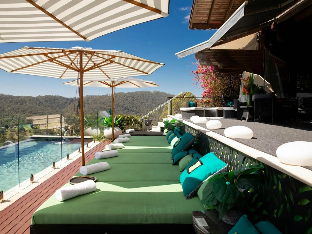 Day Spa onsite overlooking the beautiful GC hinterland