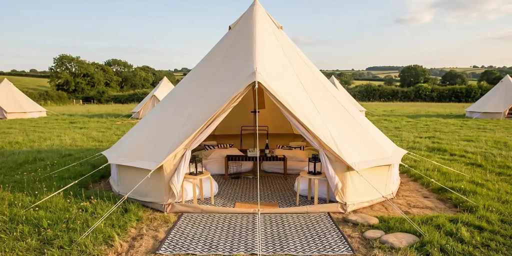 Glamping Accommodation Winter Harvest Festival Image 1
