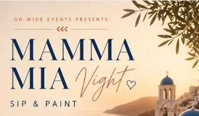 Mamma Mia Night | Sip & Paint Image 1