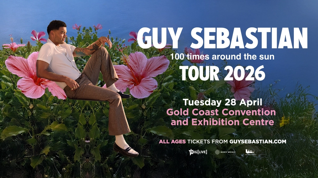 Guy Sebastian – 100 Times Around The Sun Tour 2026 Image 1
