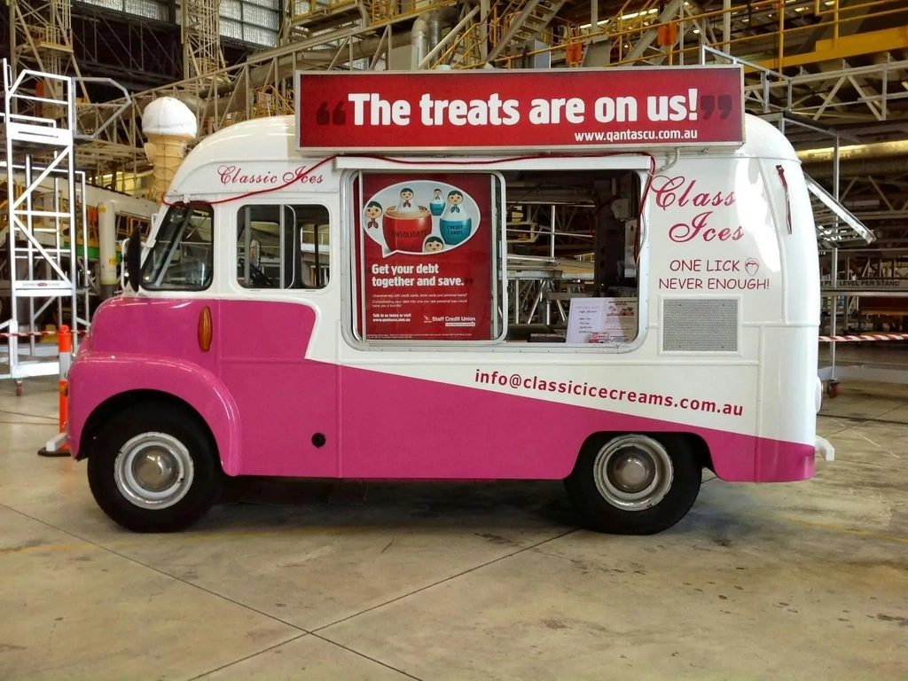 Classic Ice Cream Van