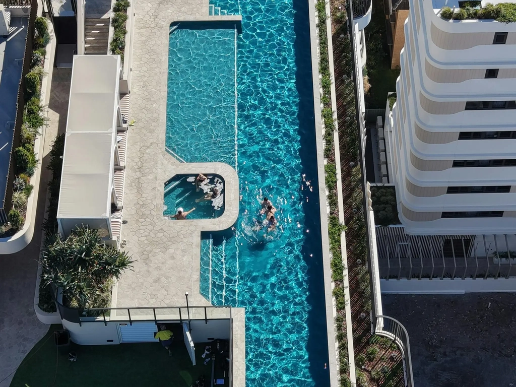 rooftop pool