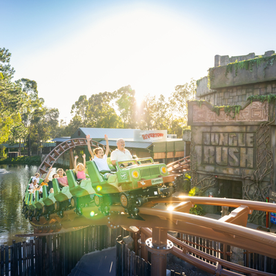 Jungle Rush Rollercoaster - Dreamworld - Rivertown.jpg