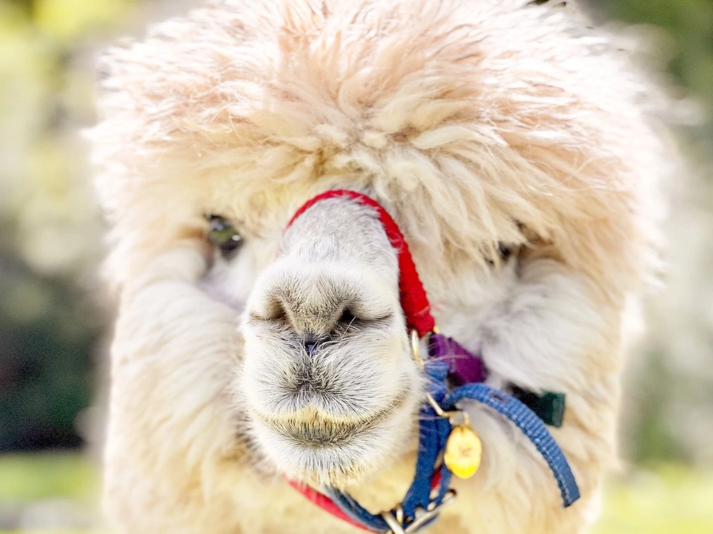 "Thor" the alpaca