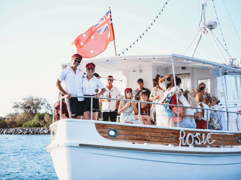 rosie boat charter crew