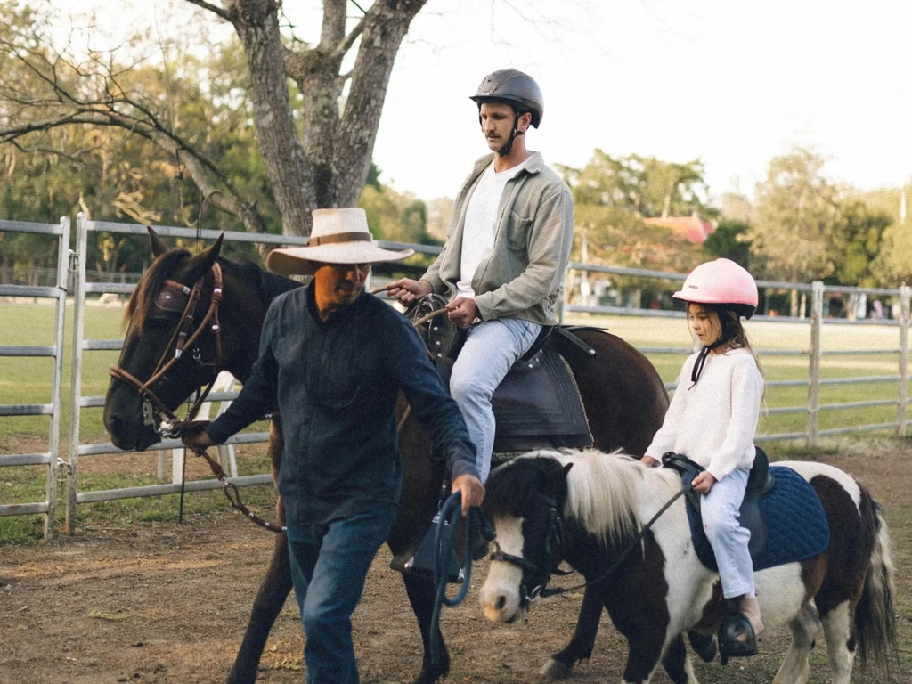 mini and me horse riding in Gold Coast