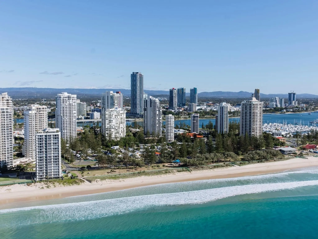 Aerial of Main Beach