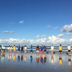 Beach reflection