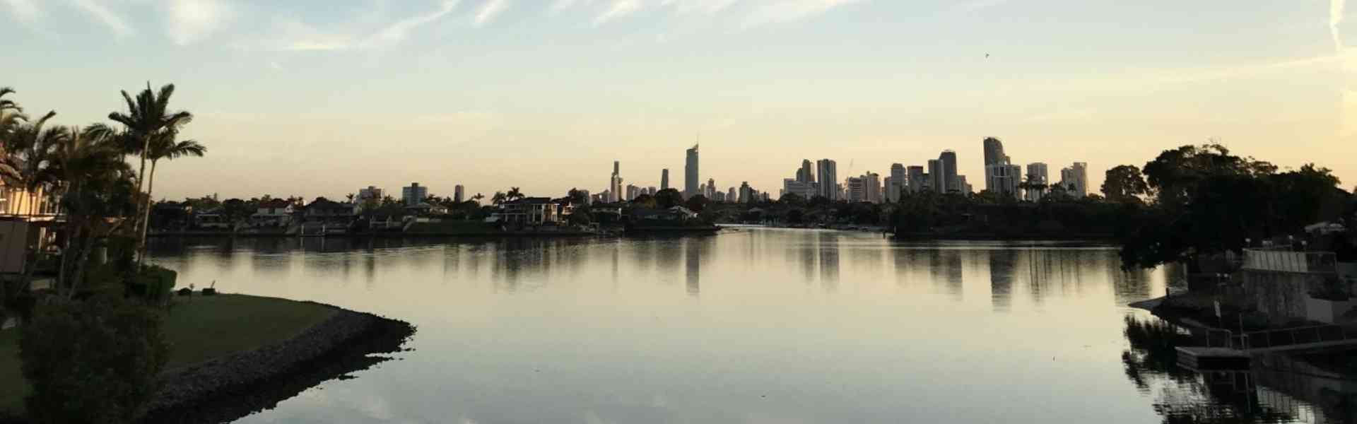 Gold Coast Sunset - Banner
