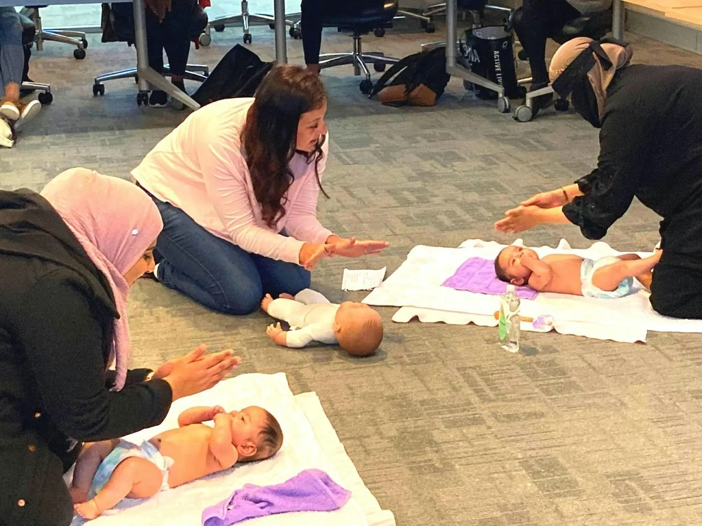 Free Baby Massage Demonstration for Parents Image 1