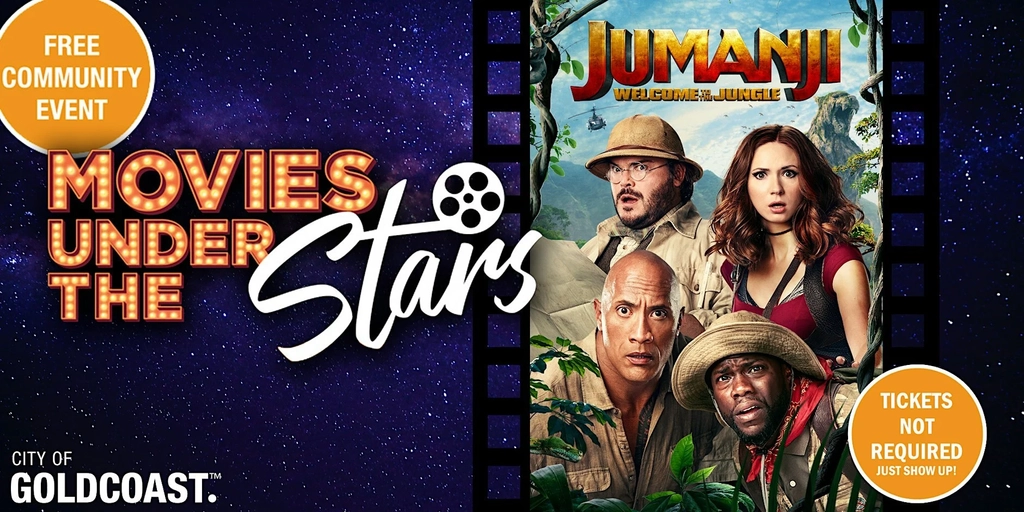 Movies Under the Stars: Jumanji: Welcome to the Jungle, Jacobs Well - Free Image 1
