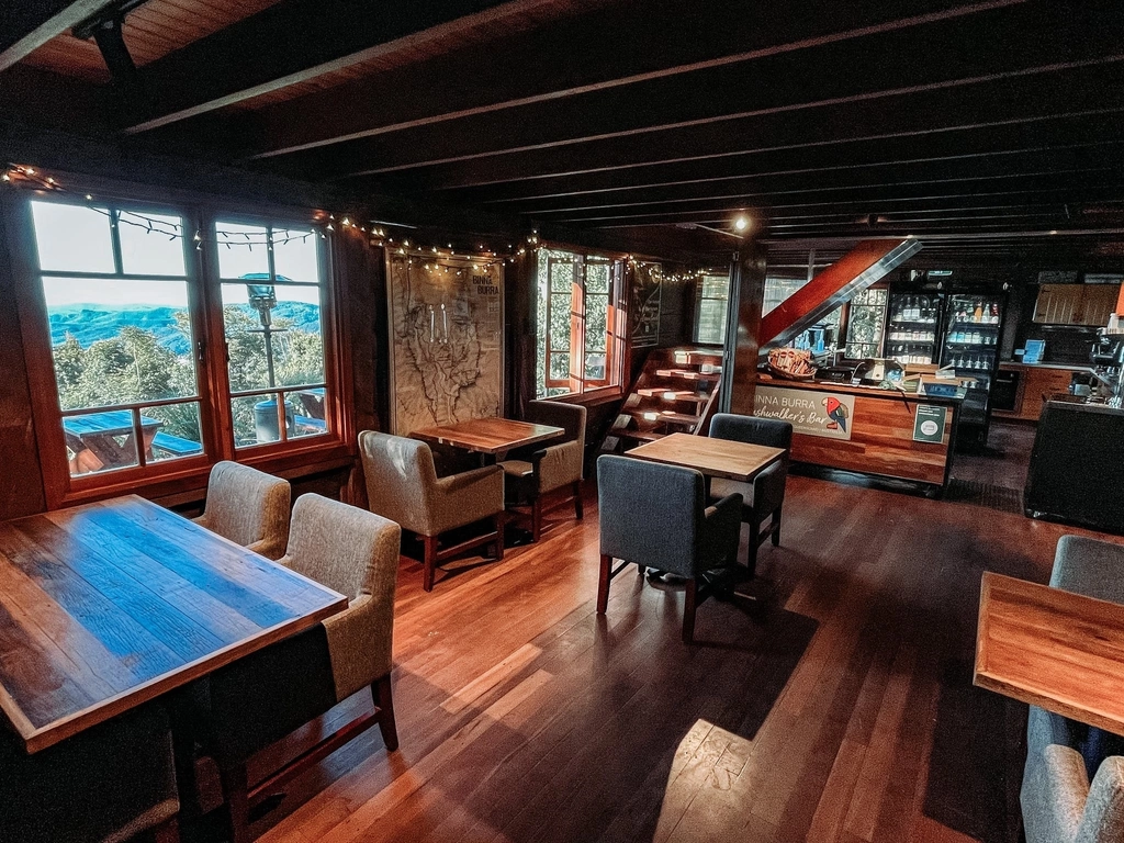 interior of the Grooms cottage & bushwalkers bar