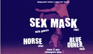 SEX MASK, HORSE & BLUE DINER Image 1