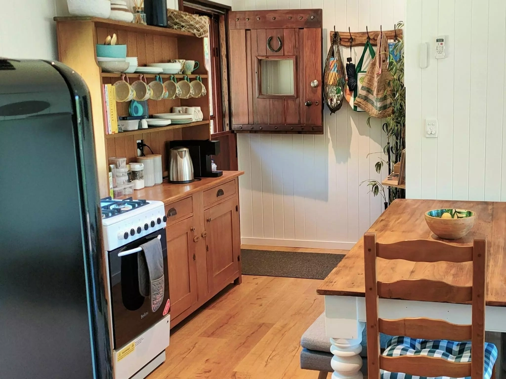 Front Door Leading into Kitchen