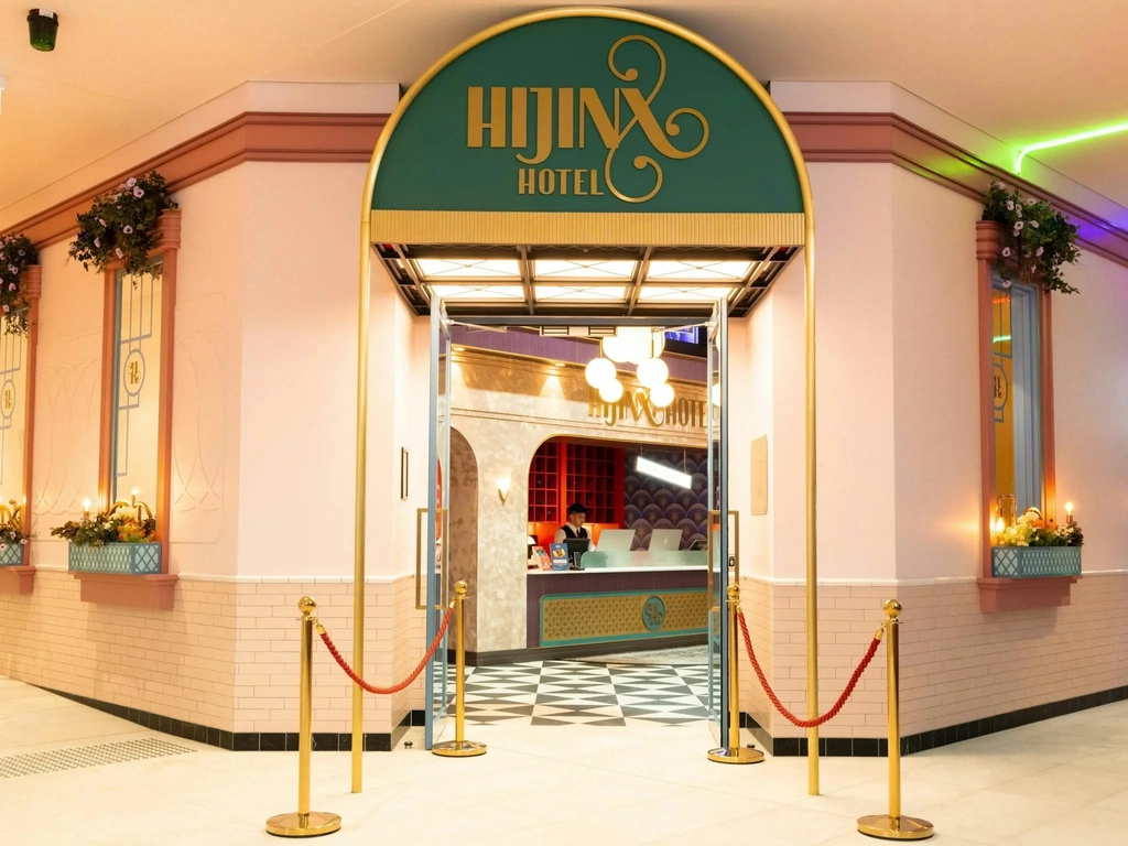 Hijinx Hotel where you play, not stay