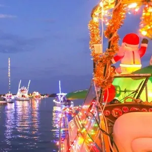 Mermaid Waters Christmas Park Party Image 1