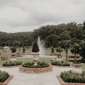 The Terrace and gardens at The Valley Estate