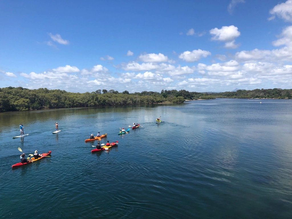 Watersports on Cudgen Creek