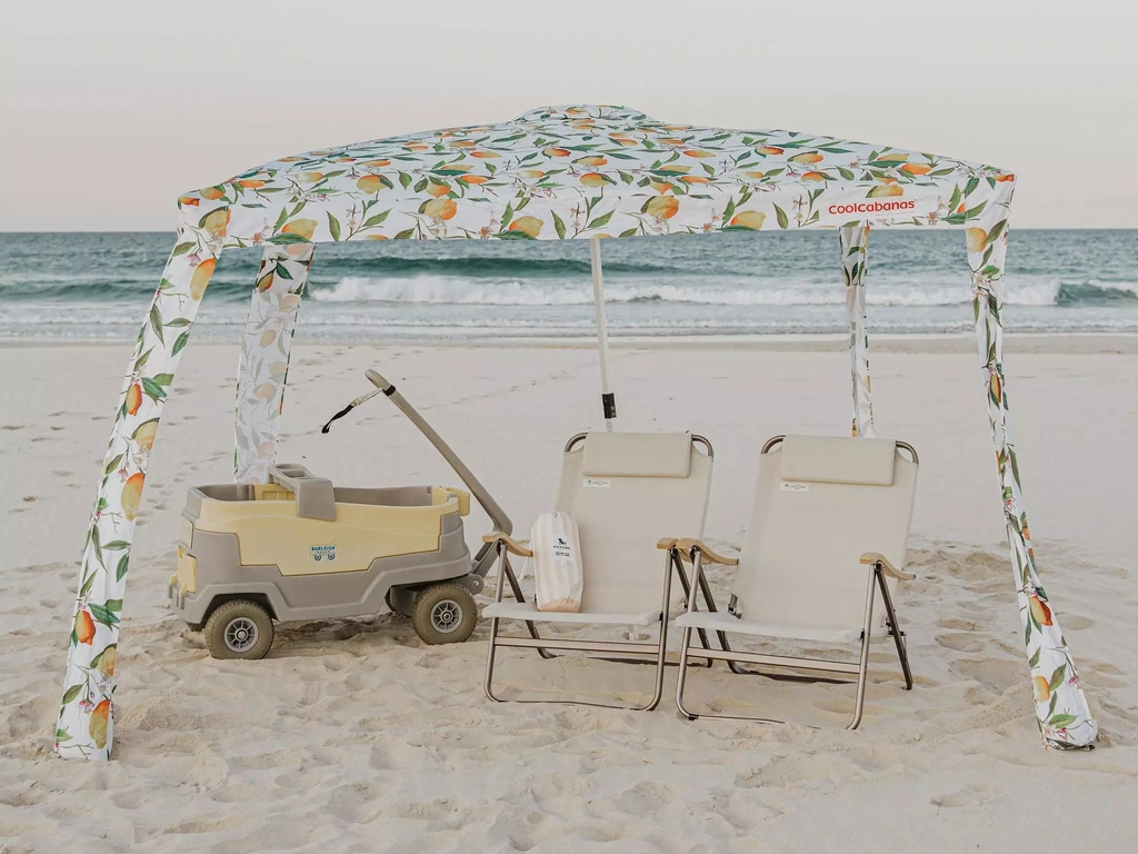 Beach Cabana and chairs
