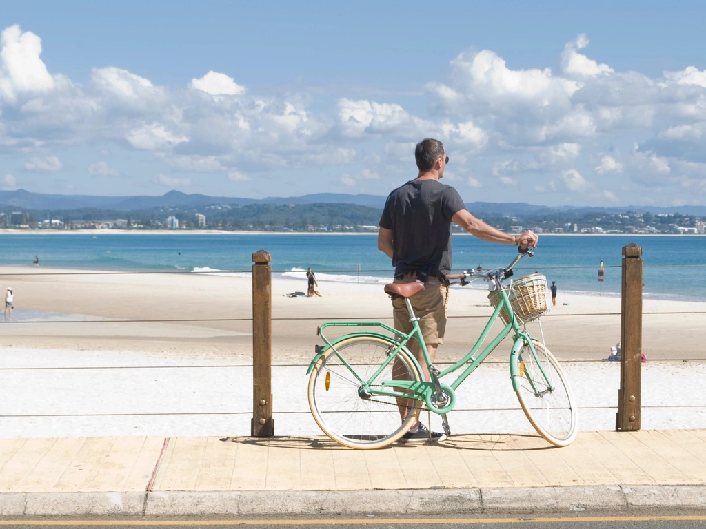 Free bike hire - Discover the beach boardwalk