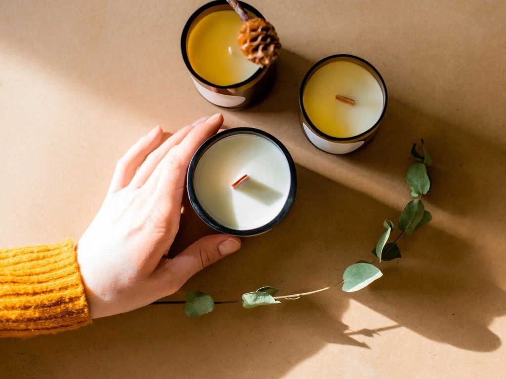 Soy Candle Making Class: Crystals and Botanicals Image 2