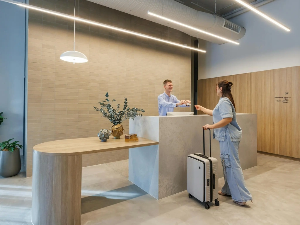 Welcoming Reception Area