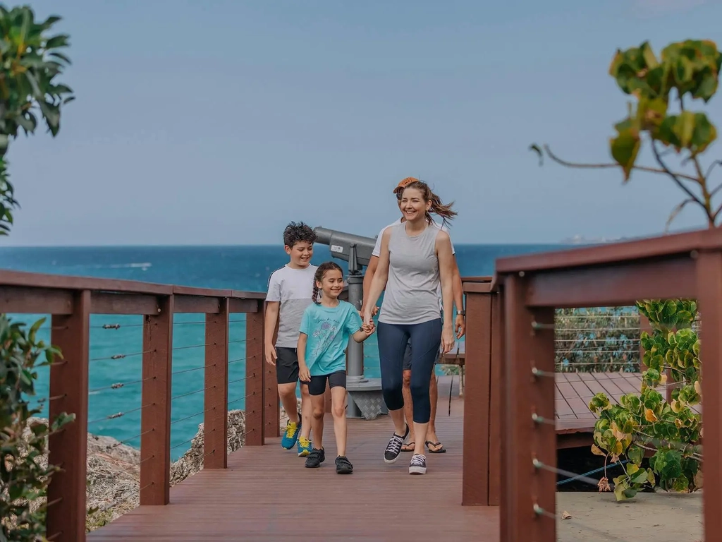 Beach headland walk