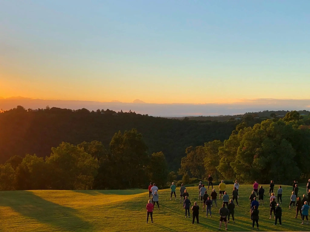 Qi Gong Sunrise ACtivity