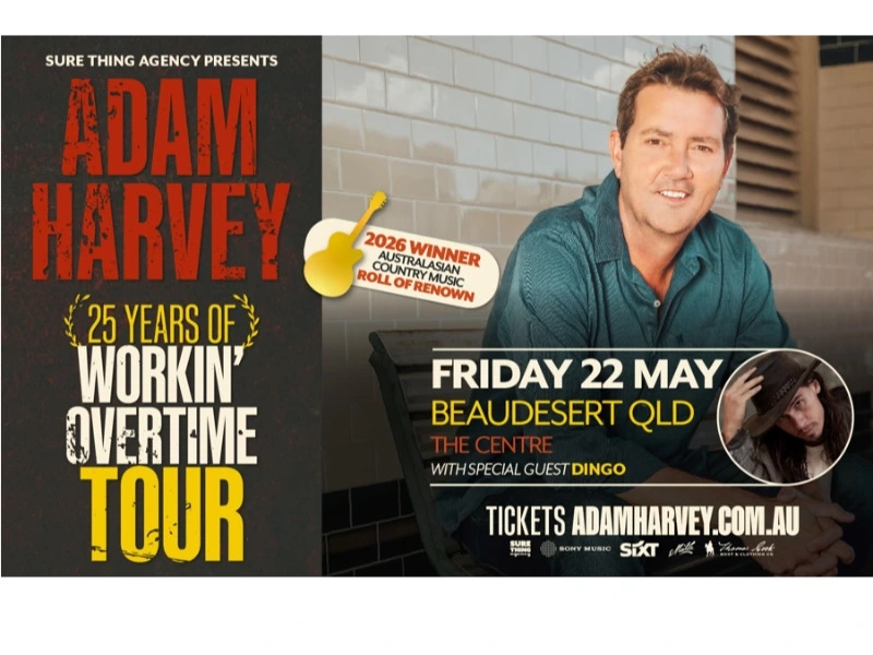 Adam Harvey - 25 Years of Workin' Overtime Tour Image 1