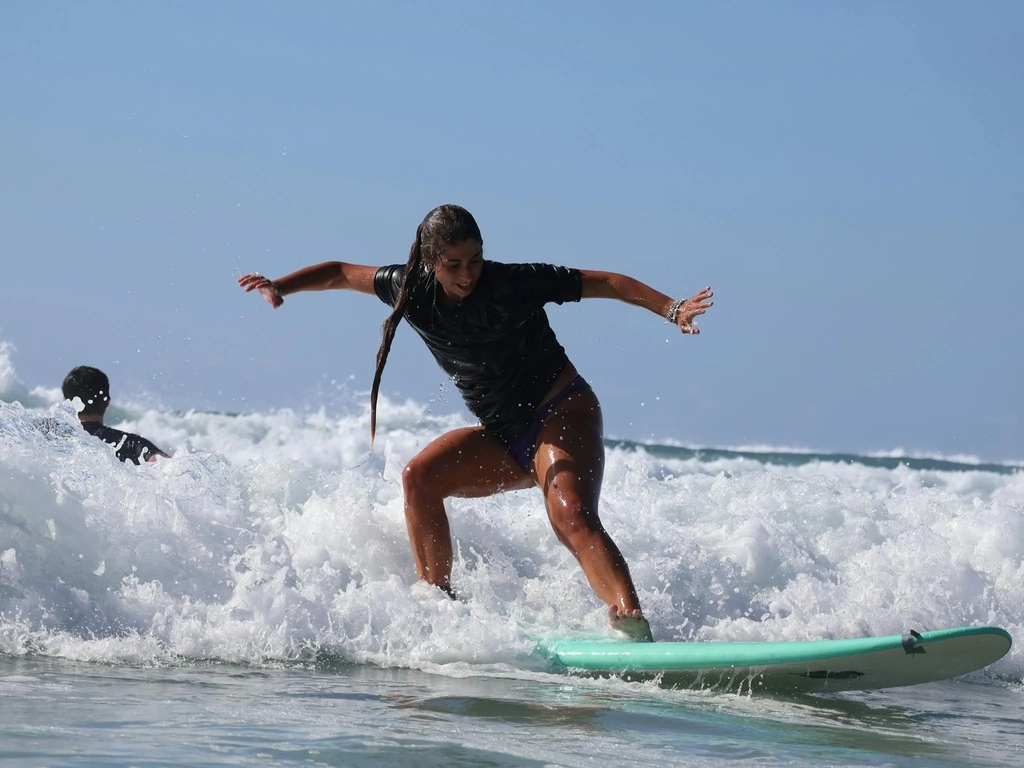 riding the wave