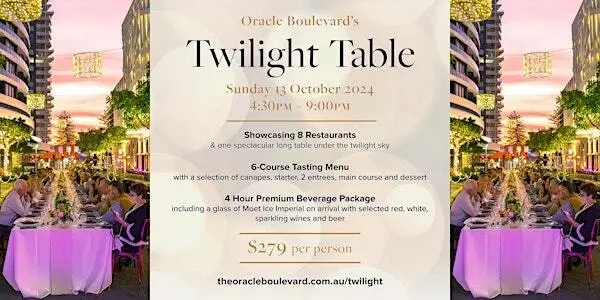 Oracle Boulevard Twilight Table Dinner 2024 Image 1