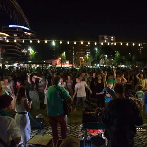 Christmas Kirtan Party by the Beach Image 1