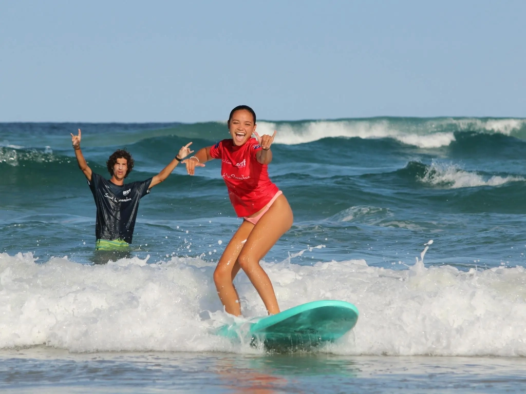 Surf lessons Gold Coast