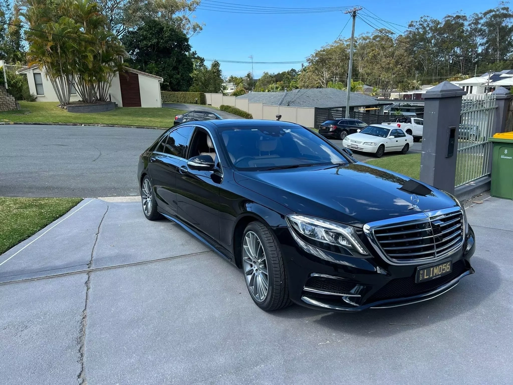 Corporate Chauffeurs Gold Coast car in driveway