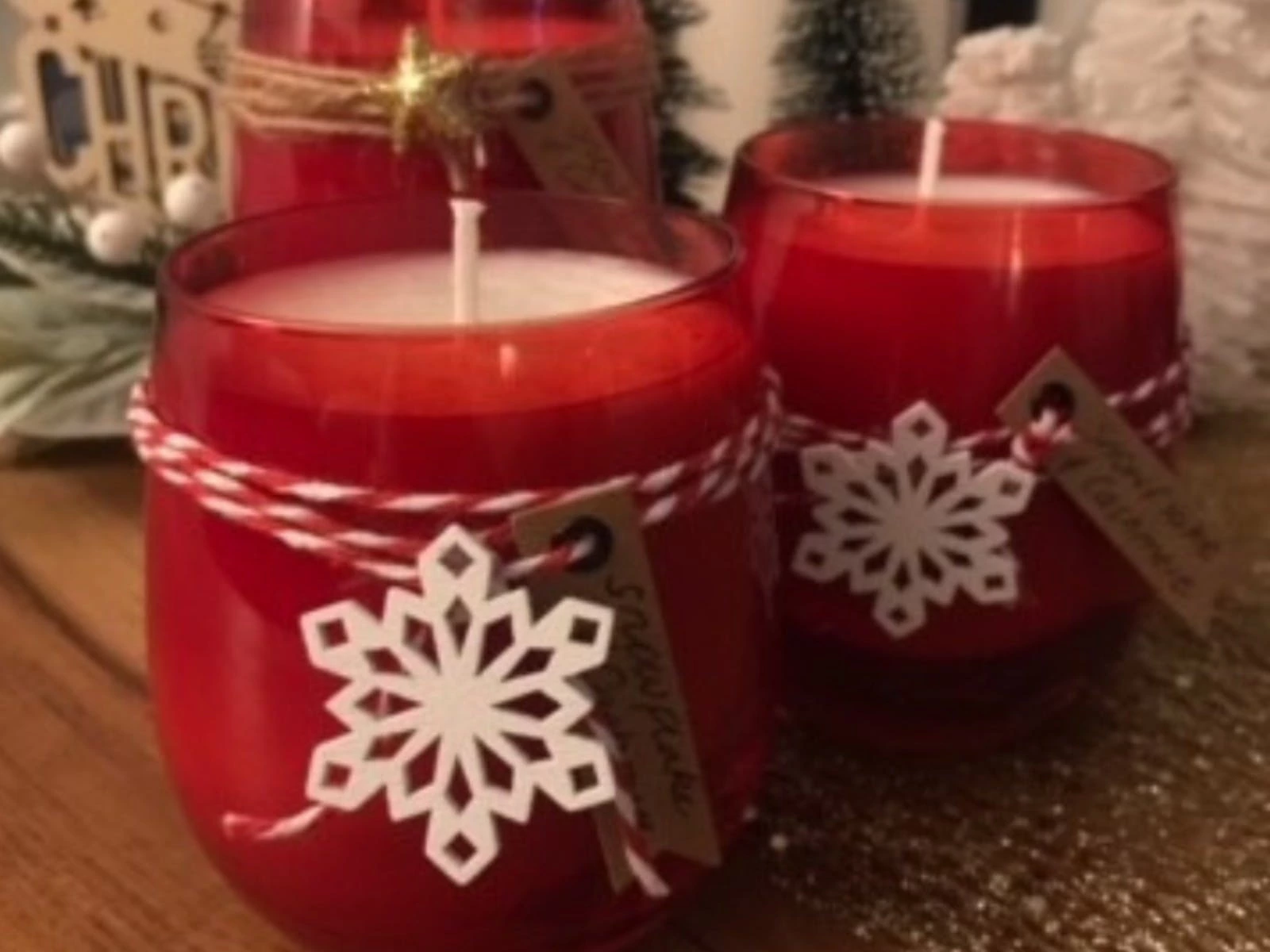 Christmas candle making class experience gold coast