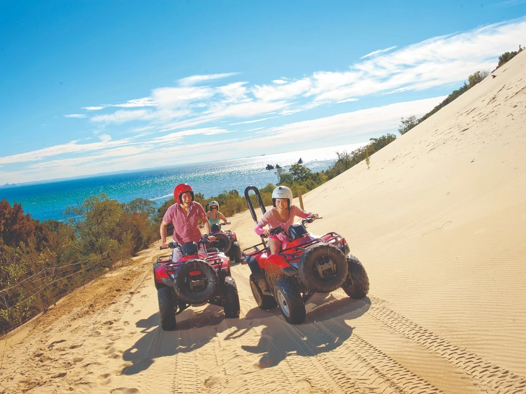 ATV Quad Bikes at Tangalooma