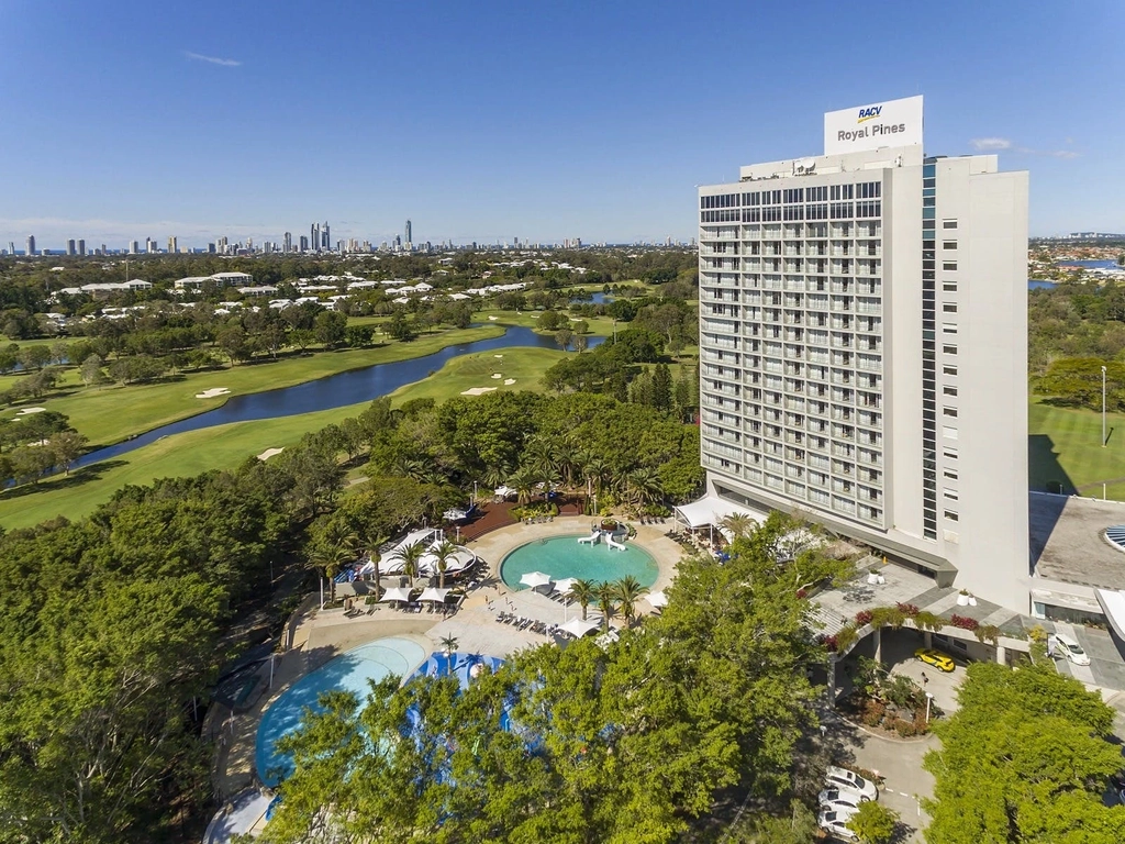 Overhead shot of RACV Royal Pines Resort