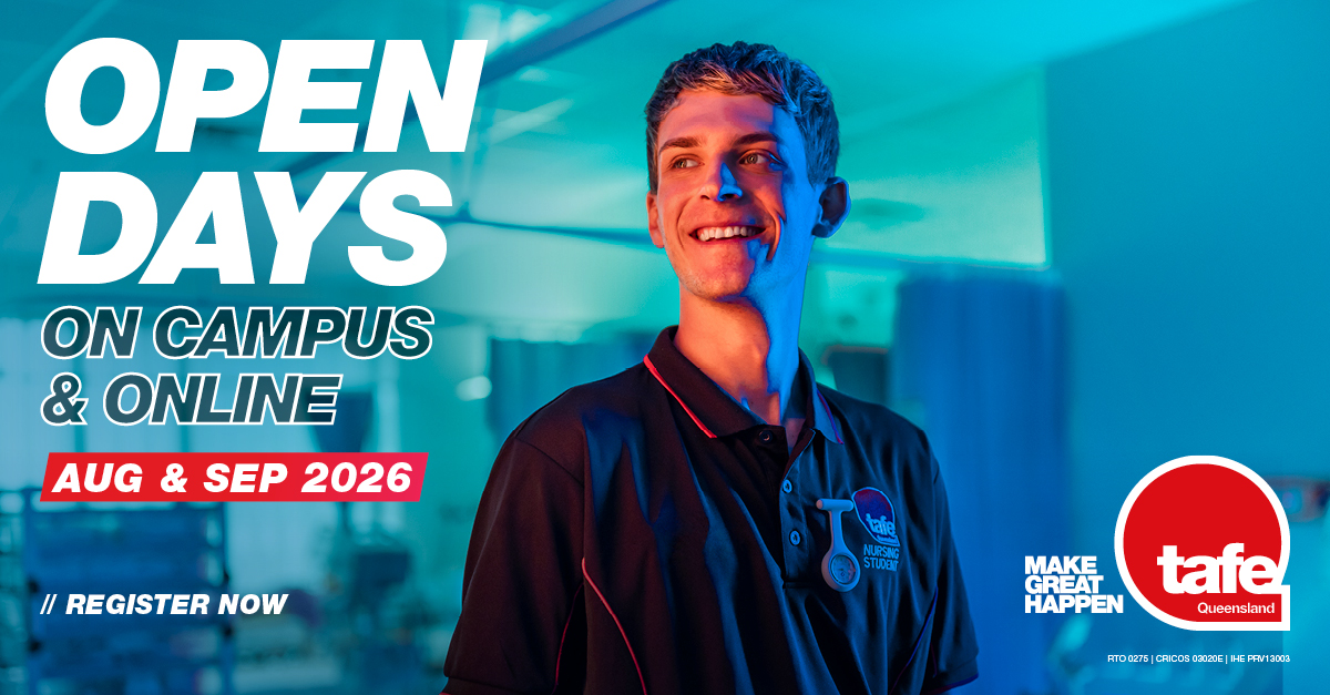 TAFE Queensland Open Days 2026