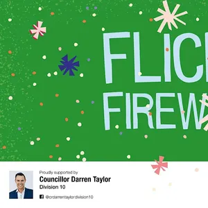 Flicks & Fireworks, Surfers Paradise - Free Image 1
